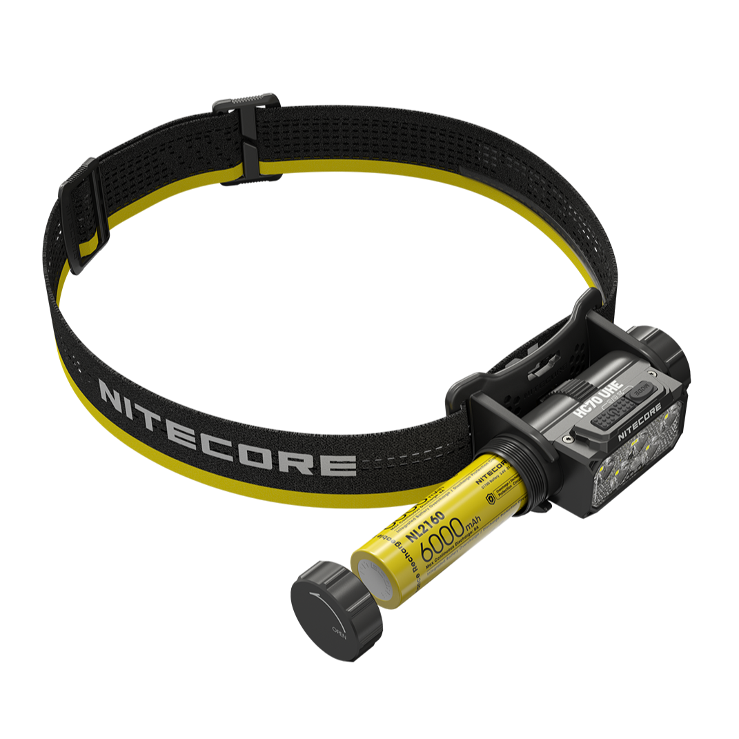 Nitecore HC70 UHE 1600 Lumen Rechargeable Headlamp with Extra Long Runtime