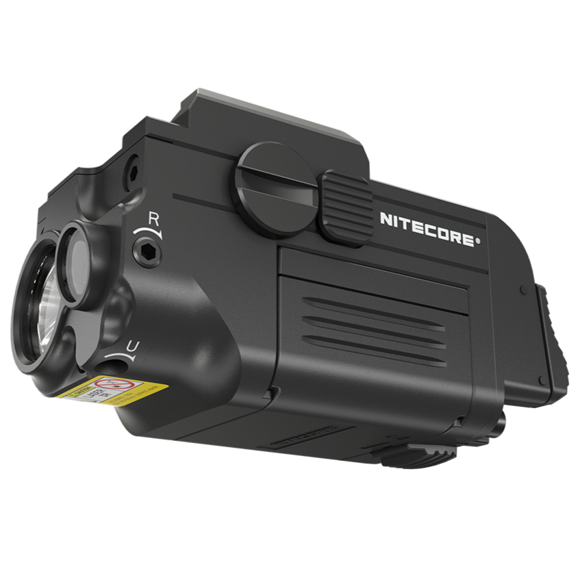 Nitecore NPL25 GL 900 Lumen Rechargeable Mounted Flashlight with Green Laser Sight