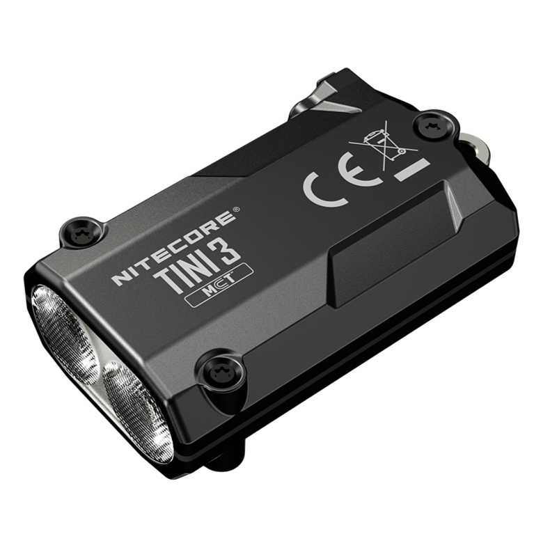 Nitecore TINI 3600 Lumen Multi-Color Rechargeable Keychain Flashlight FL-NITE-TINI3-BK