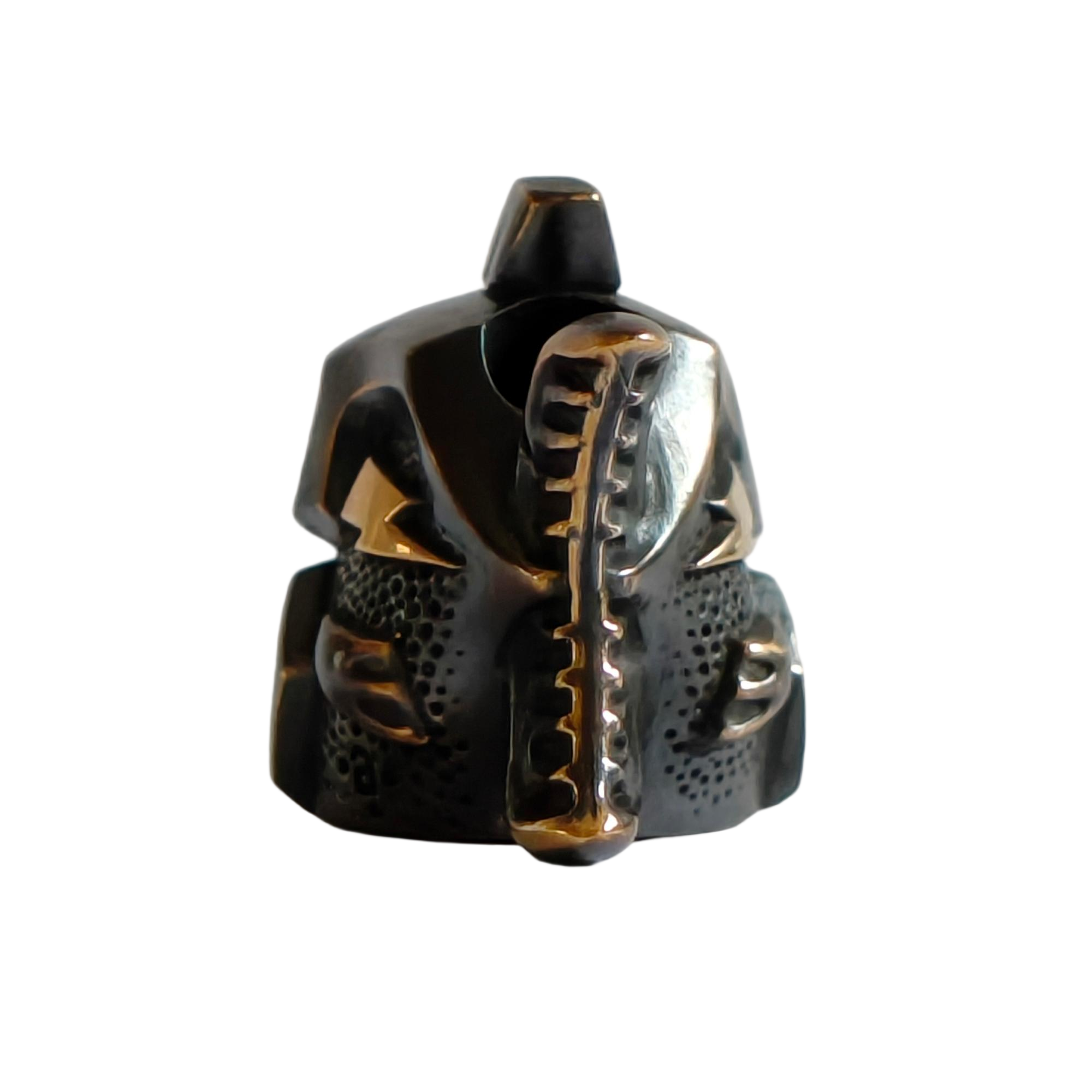 Apeshkov Piranha Bead Paracord Knife Lanyard Bead Bronze Edc Key Chain Bead