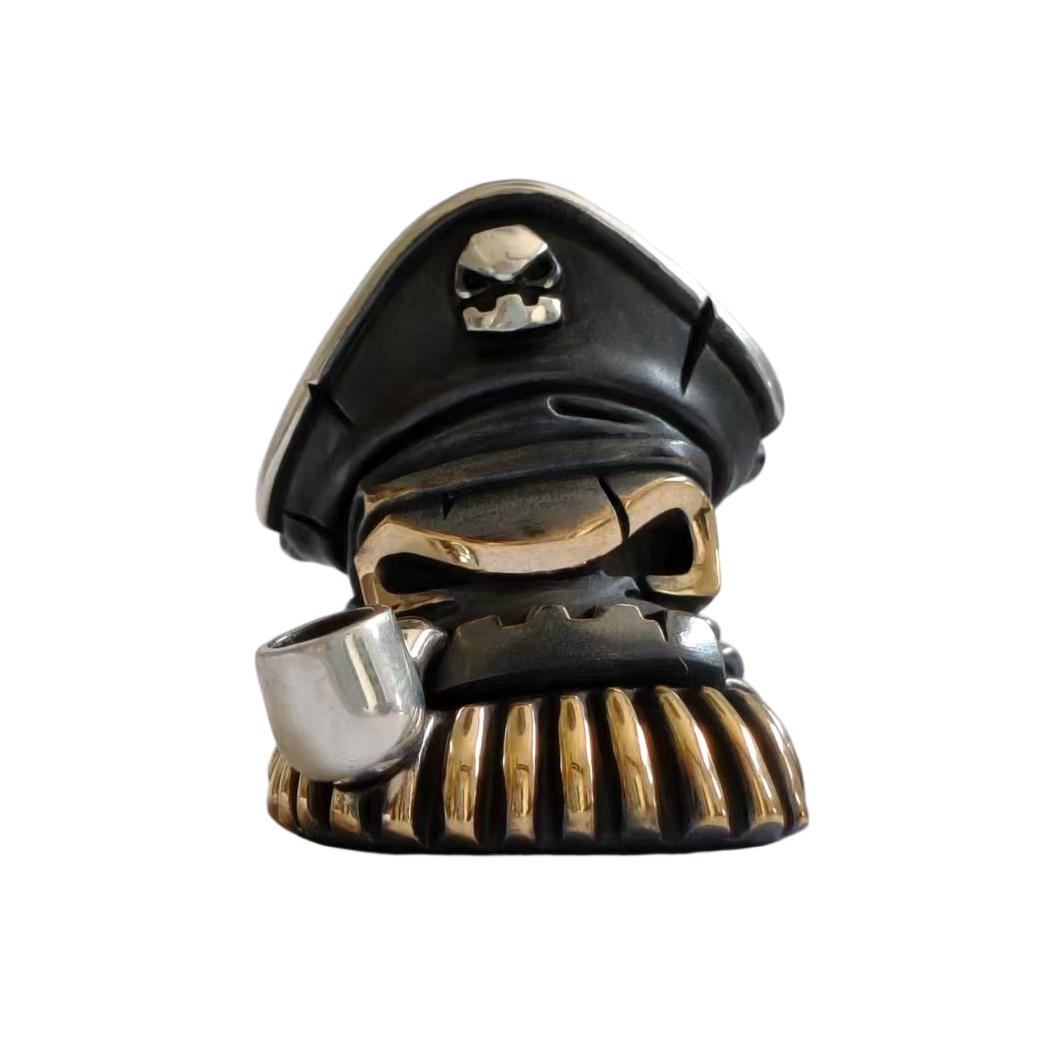 Apeshkov Captain Bead Paracord Knife Lanyard Bead Bronze Edc Key Chain Bead Limit