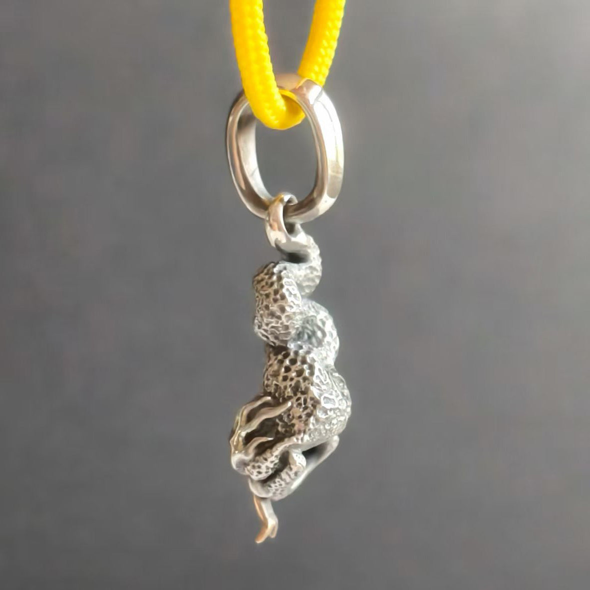 Phase Objects Custom Snake Pendant Sliver Handmake