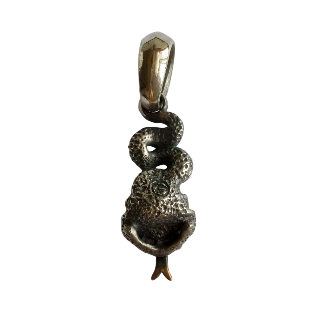 Phase Objects Custom Snake Pendant Sliver Handmake