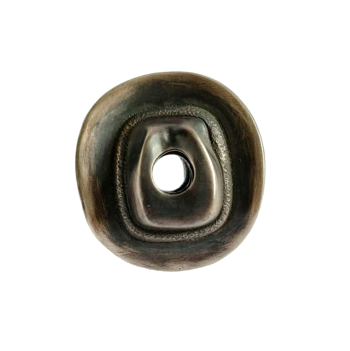 【Second Hand】Cpprhd Huckleberry Bead Brass Silver Custom Knife lanyard bead