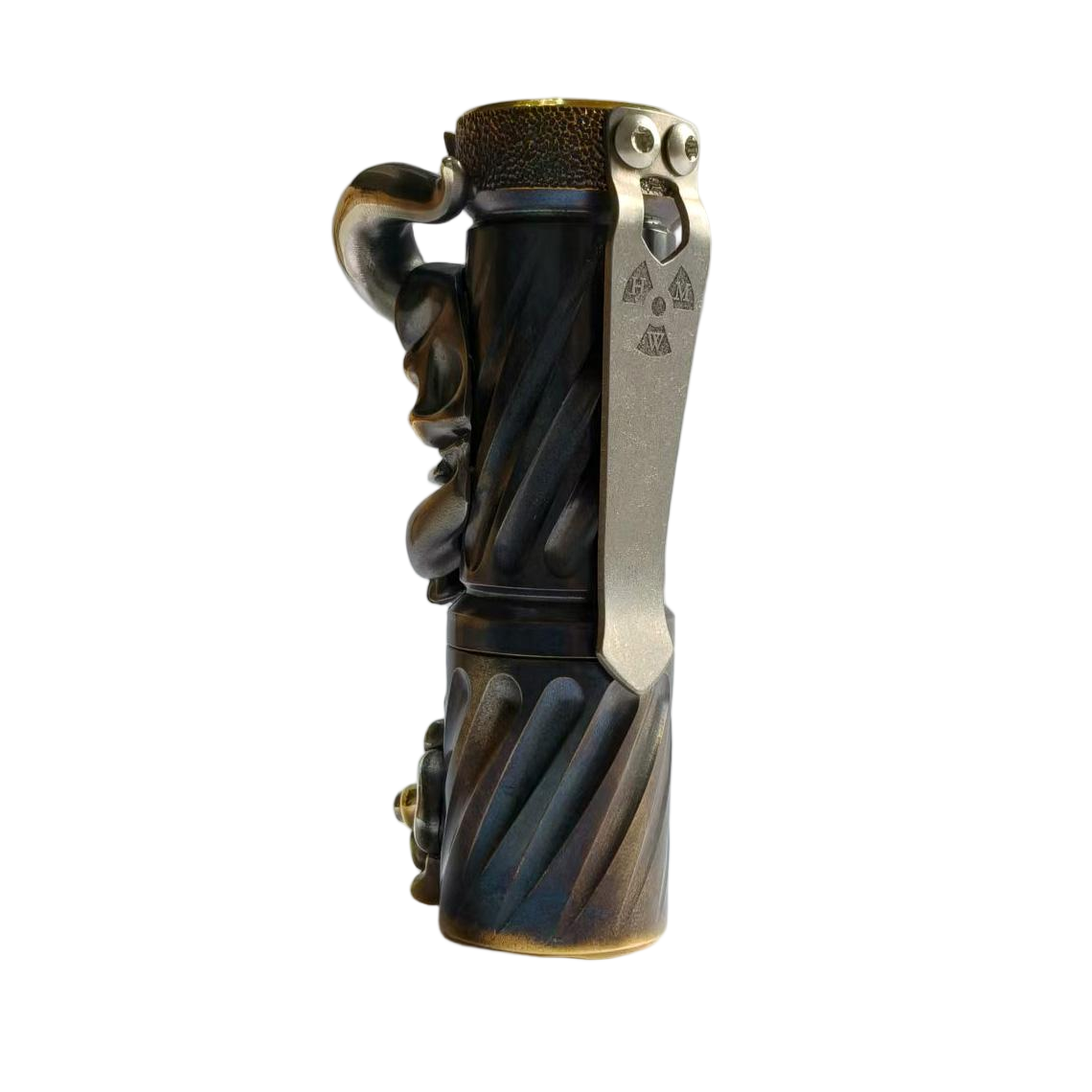 Cpprhd Custom Hanko Flashlight Brass Limit