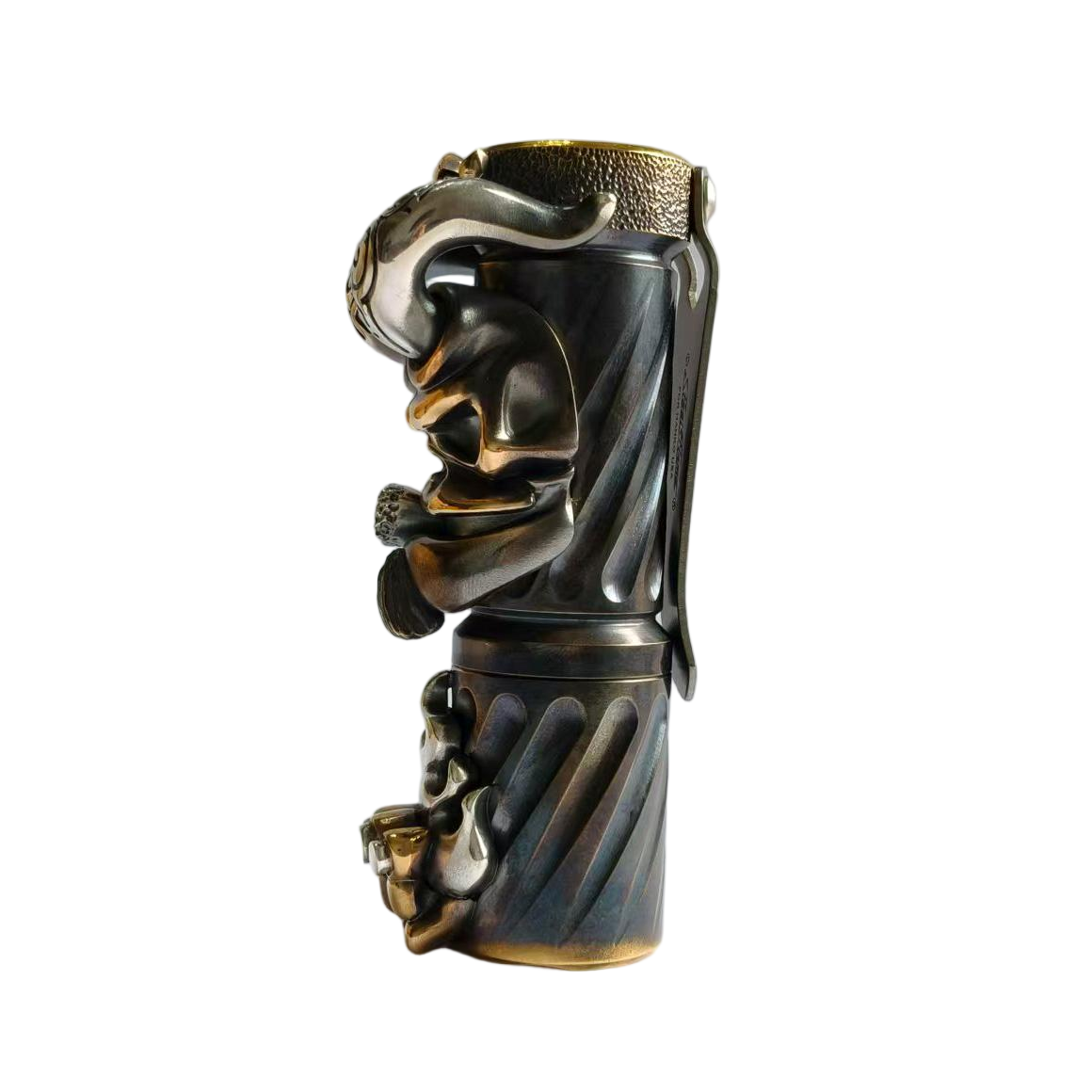 Cpprhd Custom Hanko Flashlight Brass Limit