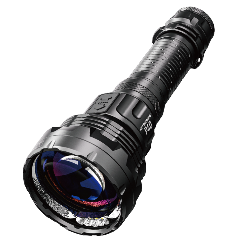 Nitecore P40 3171 Yards Ultra Long Throwing Rechargeable LEP Flashlight