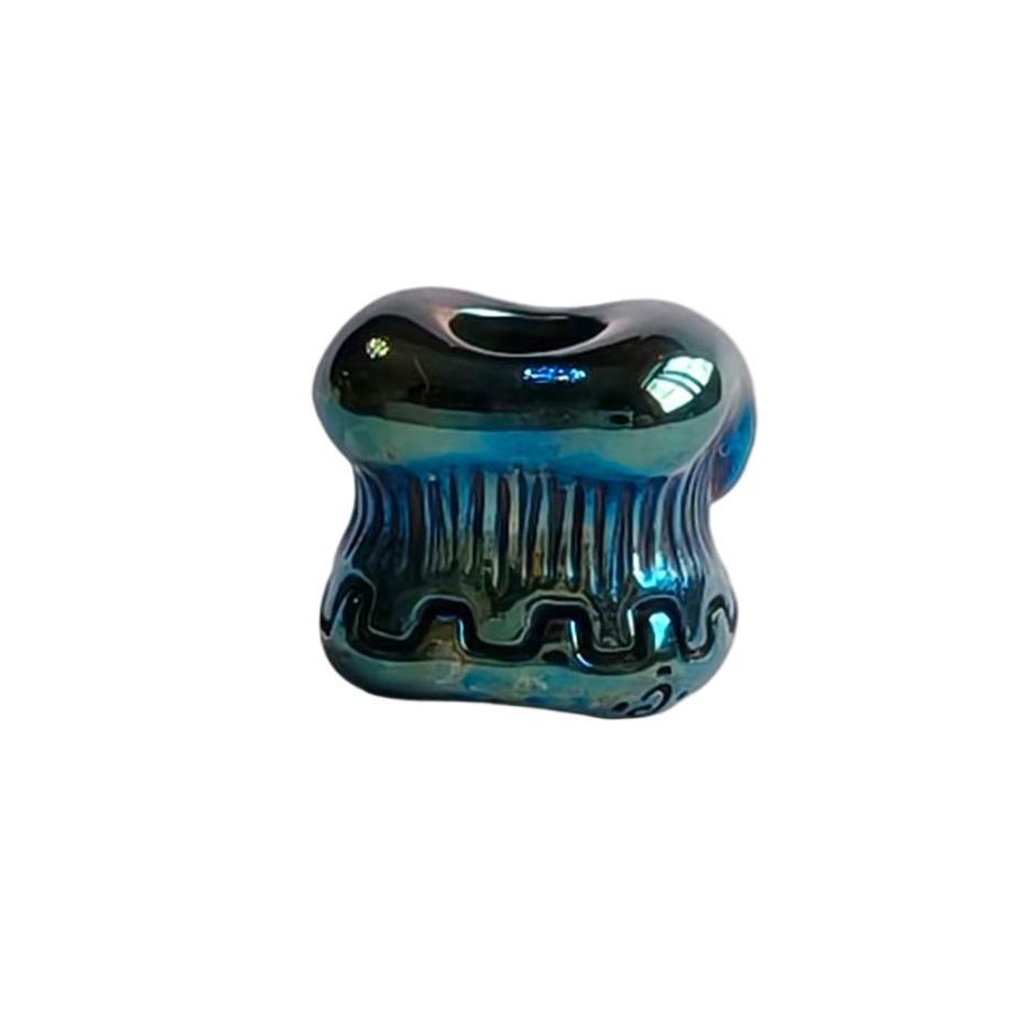 Apeshkov Beads MOSOL Cobalt Custom Knife lanyard bead Handmake