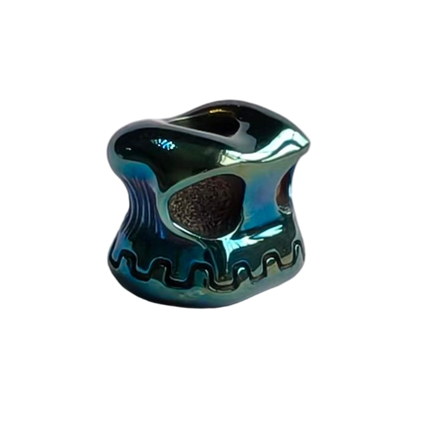 Apeshkov Beads MOSOL Cobalt Custom Knife lanyard bead Handmake