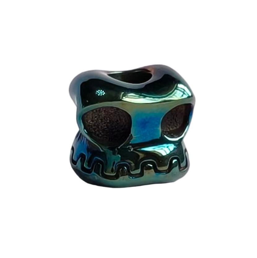 Apeshkov Beads MOSOL Cobalt Custom Knife lanyard bead Handmake