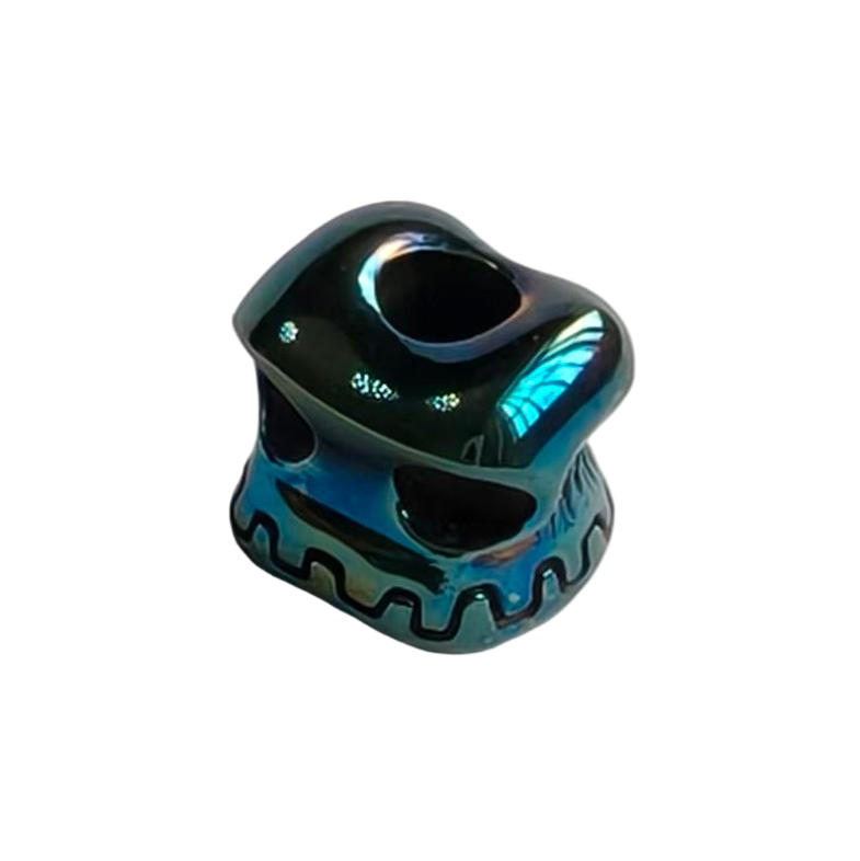 Apeshkov Beads MOSOL Cobalt Custom Knife lanyard bead Handmake