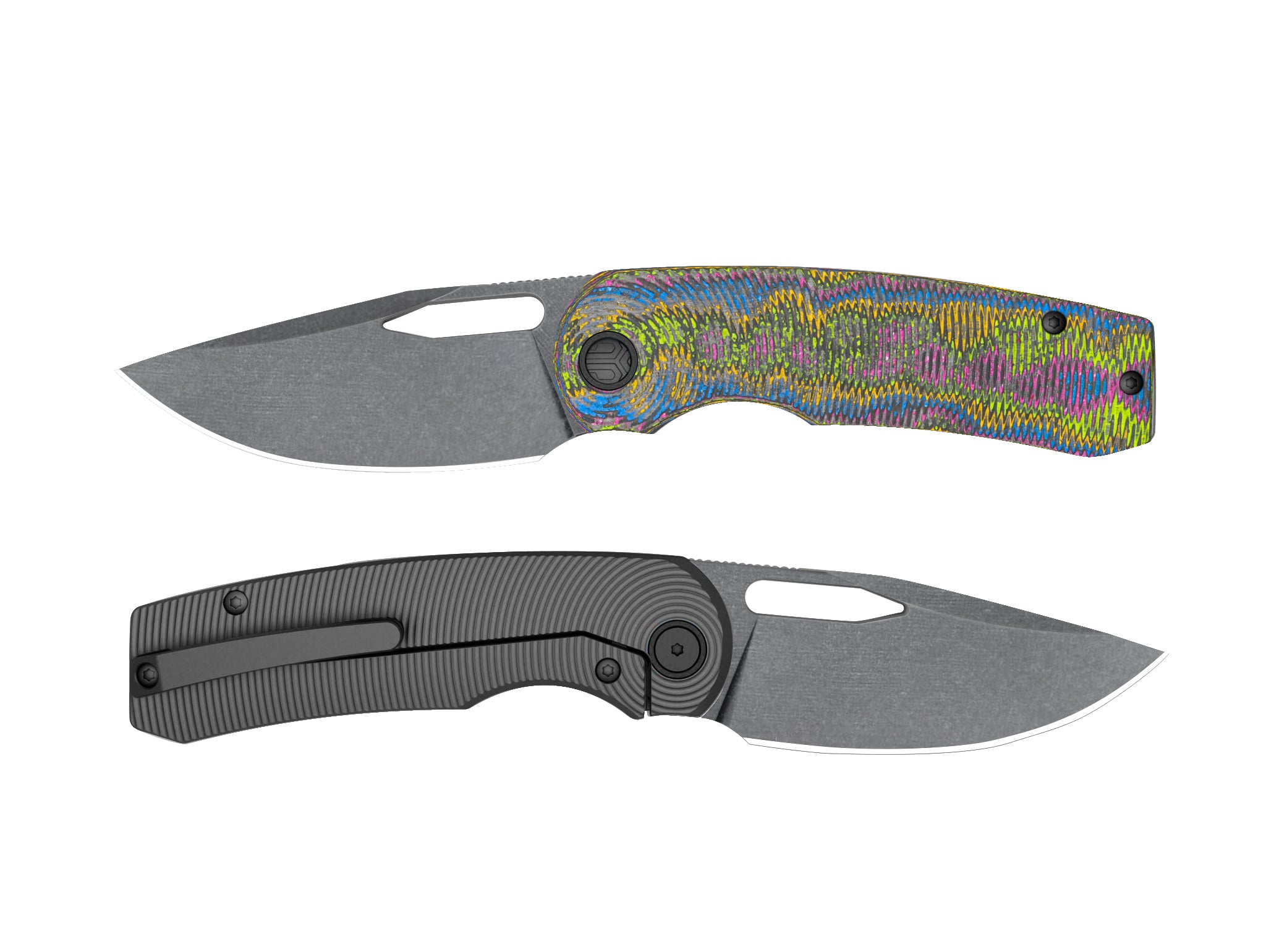 Bestech Kriya BT2606B M398 Blade Carbon Fiber + Titanium Handle Frame Lock Folding Knife