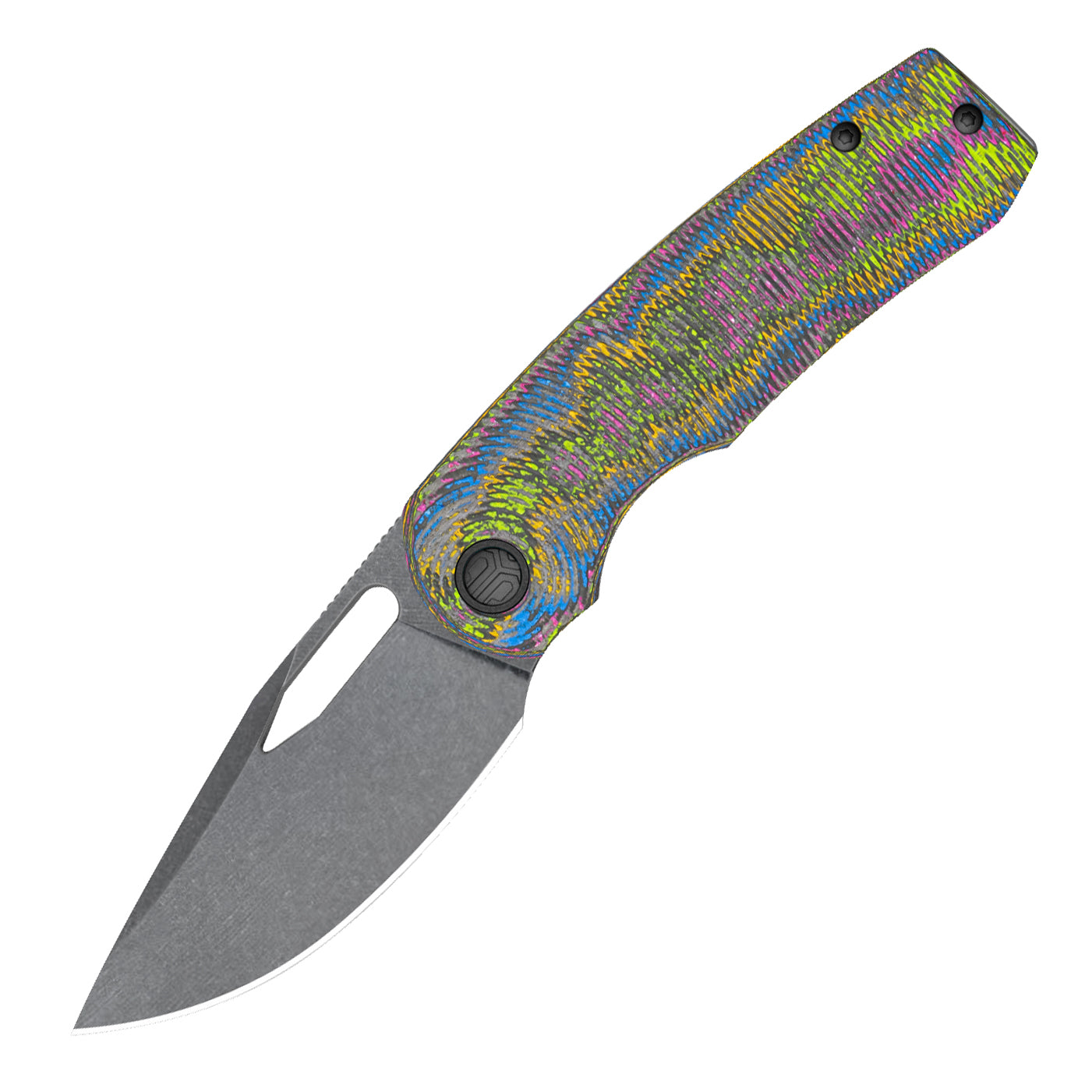 Bestech Kriya BT2606B M398 Blade Carbon Fiber + Titanium Handle Frame Lock Folding Knife