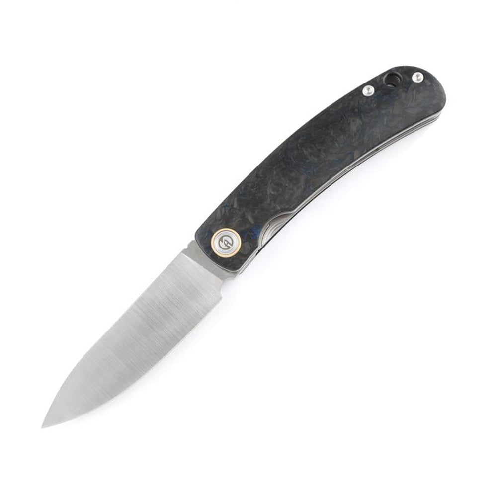 Maxace Beetle Folding Knife CPM-S90V Blade Titanium + Carbon Fiber Handle