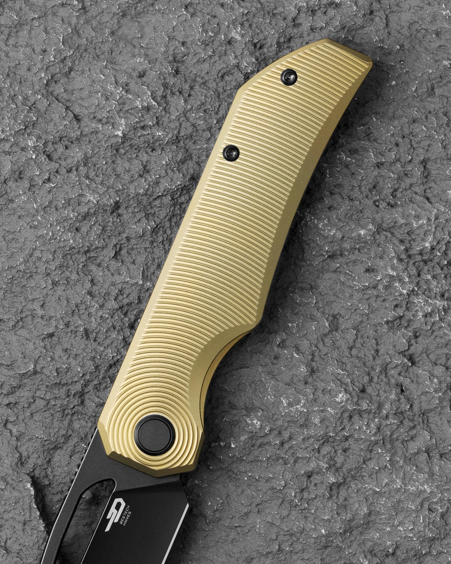 Bestech Taipan BT2503B MagnaCut Blade Titanium Handle Frame Lock Folding Knife