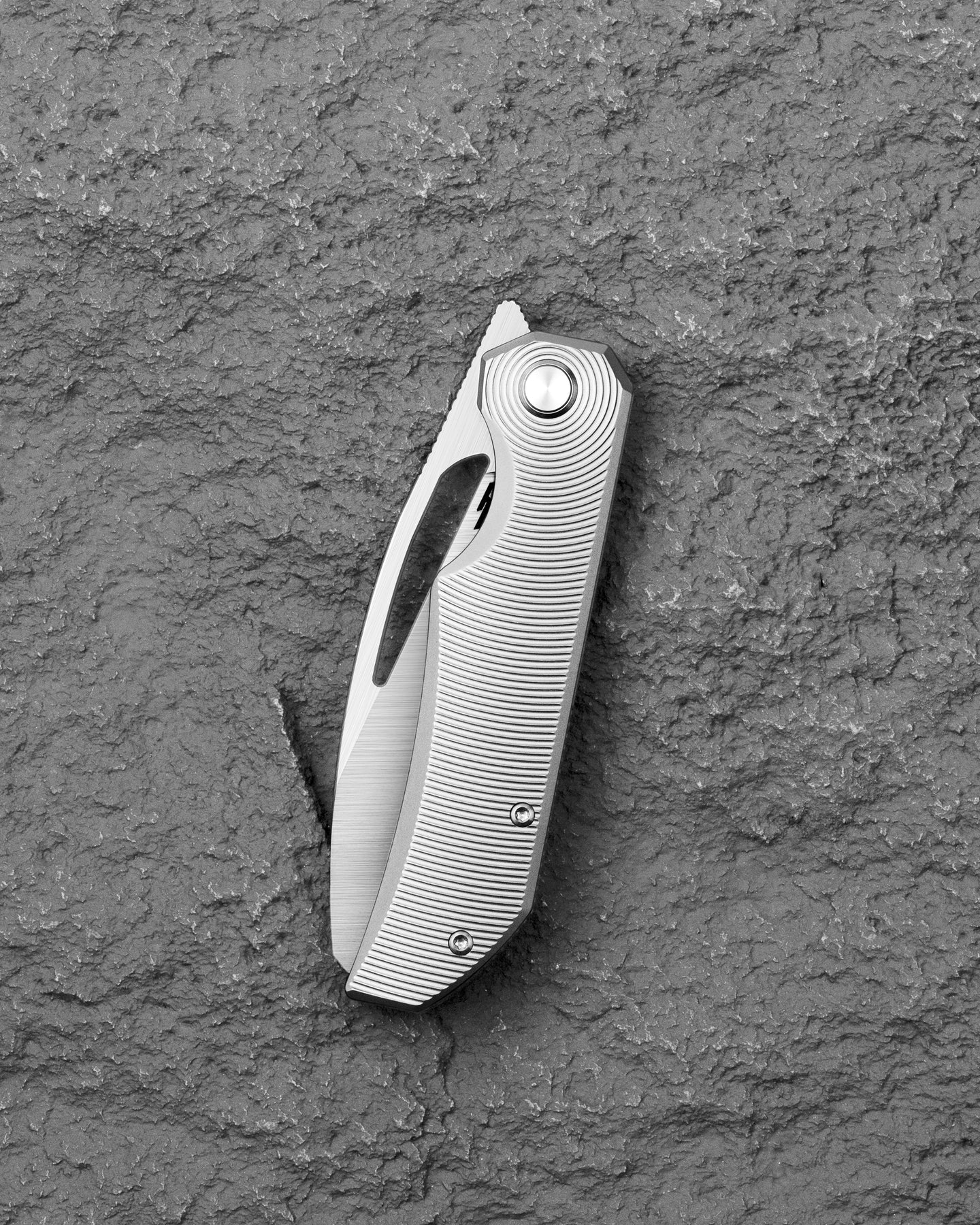 Bestech Taipan BT2503C MagnaCut Blade Titanium Handle Frame Lock Folding Knife