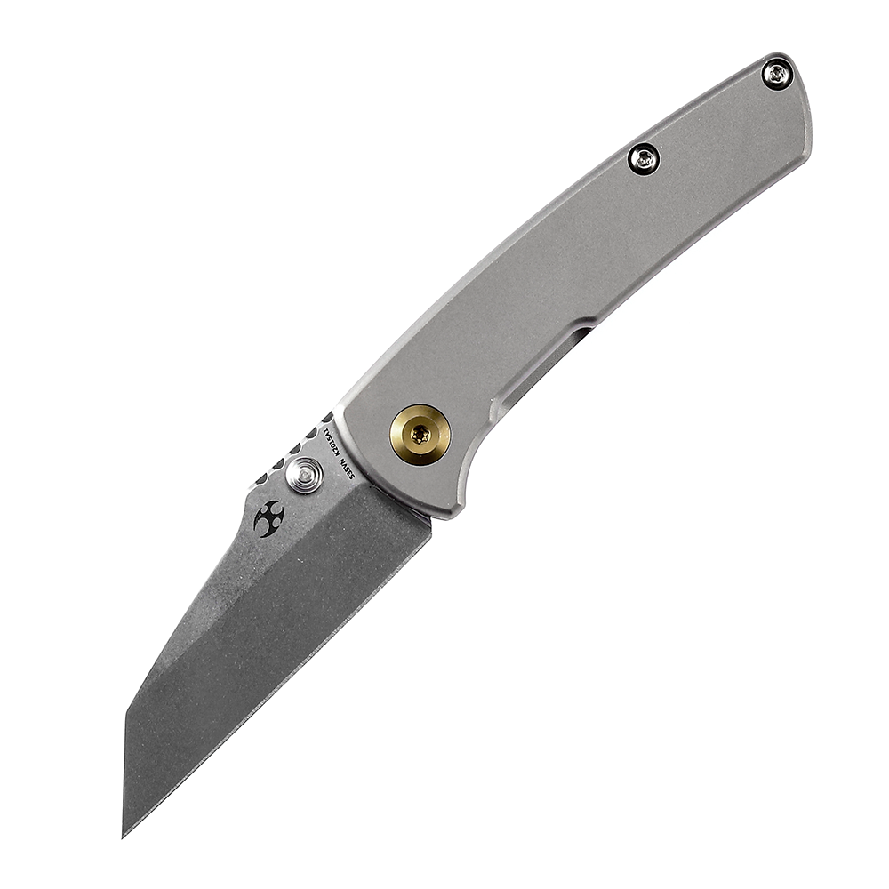Kansept Little Main Street Flipper Knife K2015A1 CPM-S35VN Blade Titanium Handle