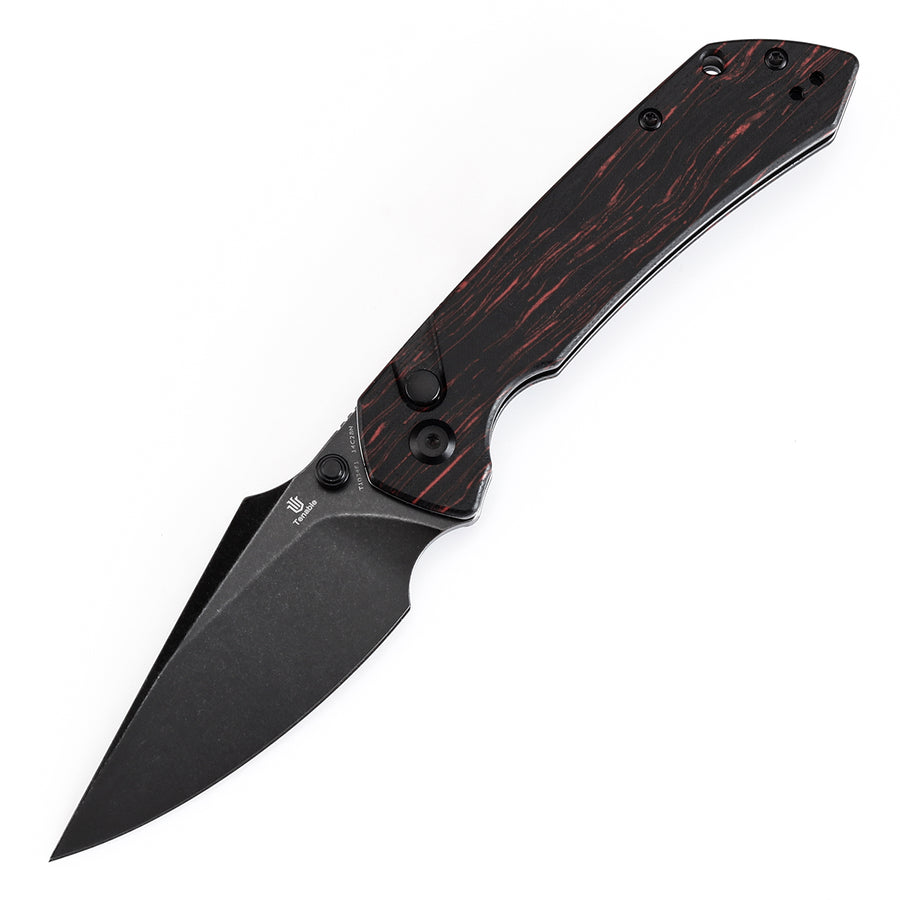 Tenable Fenrir T1034F1 14C28N Blade G-mascus Handle Button Lock Folding Knife