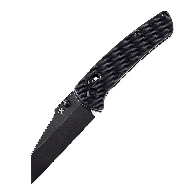 Kansept Main Street T1015V1 154CM Blade Black G10 Handle Crossbar Lock Folding Knife