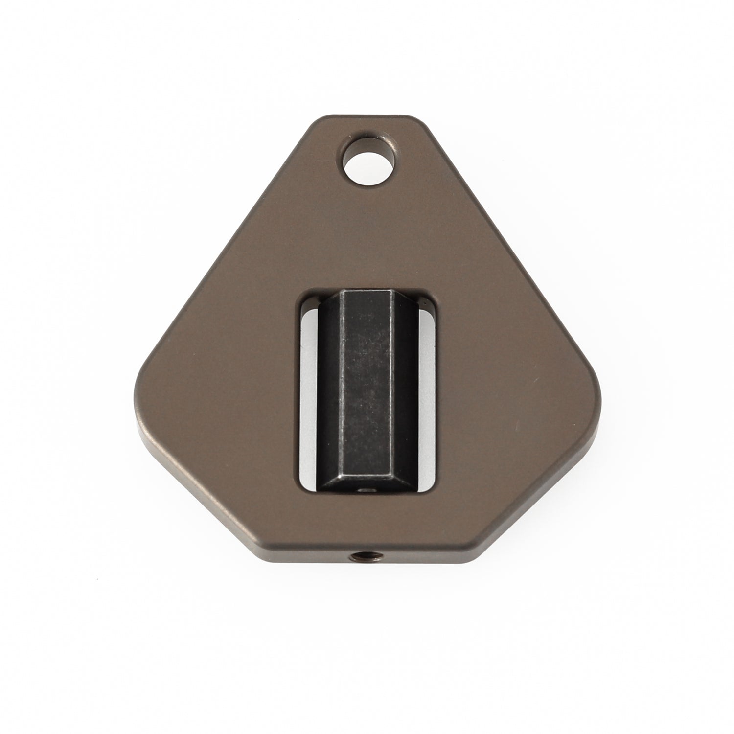 Kansept Titanium Twister G012A2 – Bronze Anodized Ti with Antique Blackwash Spinner EDC Fidget Tool for Everyday Stress Relief