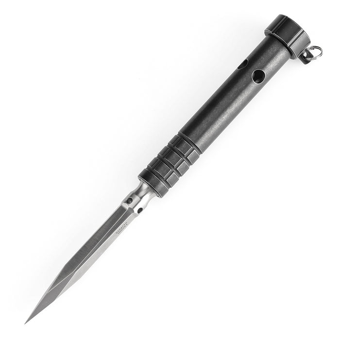 Kansept Stiletto G005A3 5CR13 Steel & Plain Black Anodized Titanium EDC Tool Ice Pick