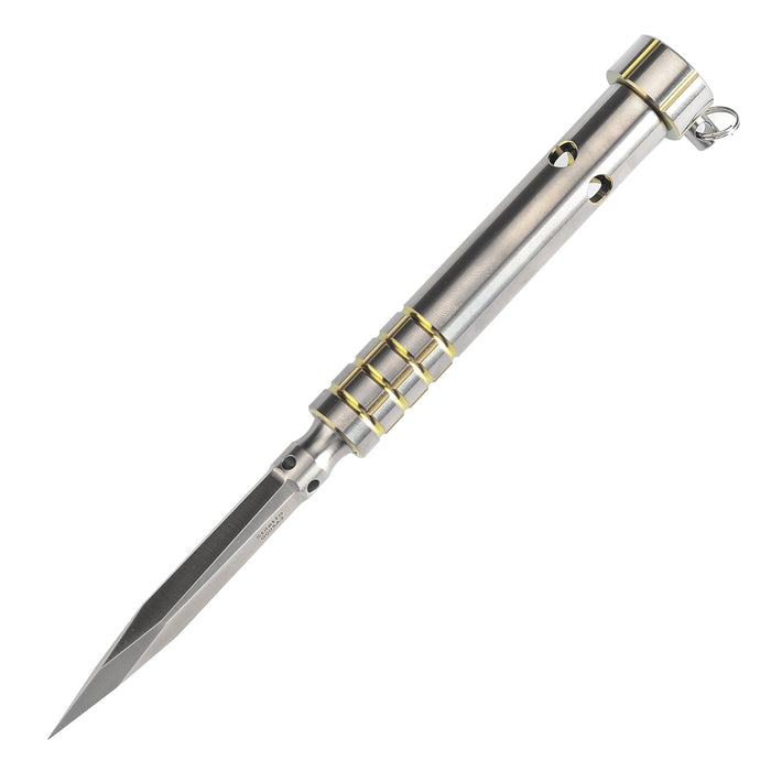 Kansept Stiletto G005A2 5CR13 Steel & Plain Titanium Designed EDC Tool Ice Pick