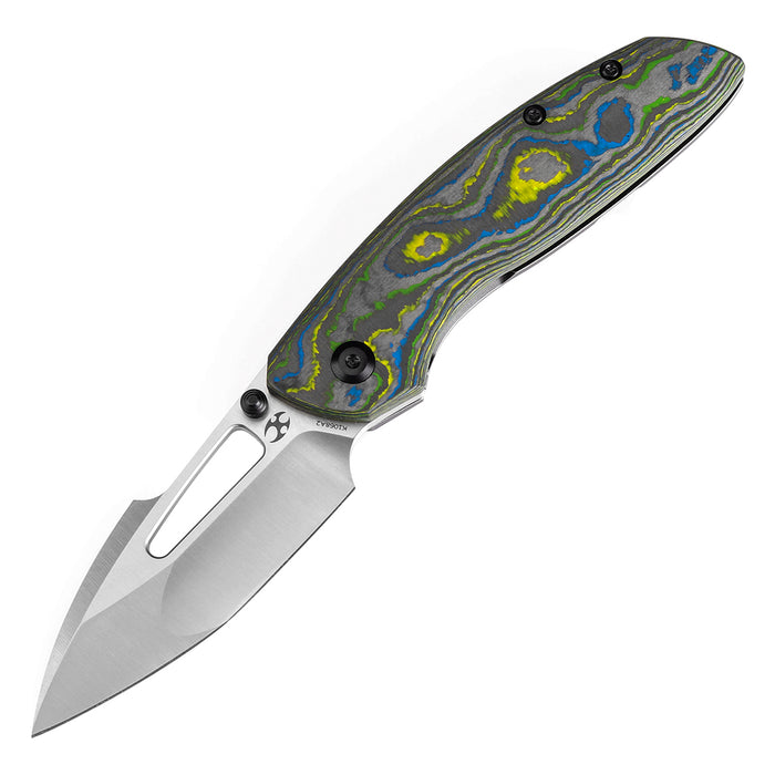 KANSEPT Link K1068A2 CPM 20CV Blade Carbon Fiber Blackwash Titanium Handle Frame Lock