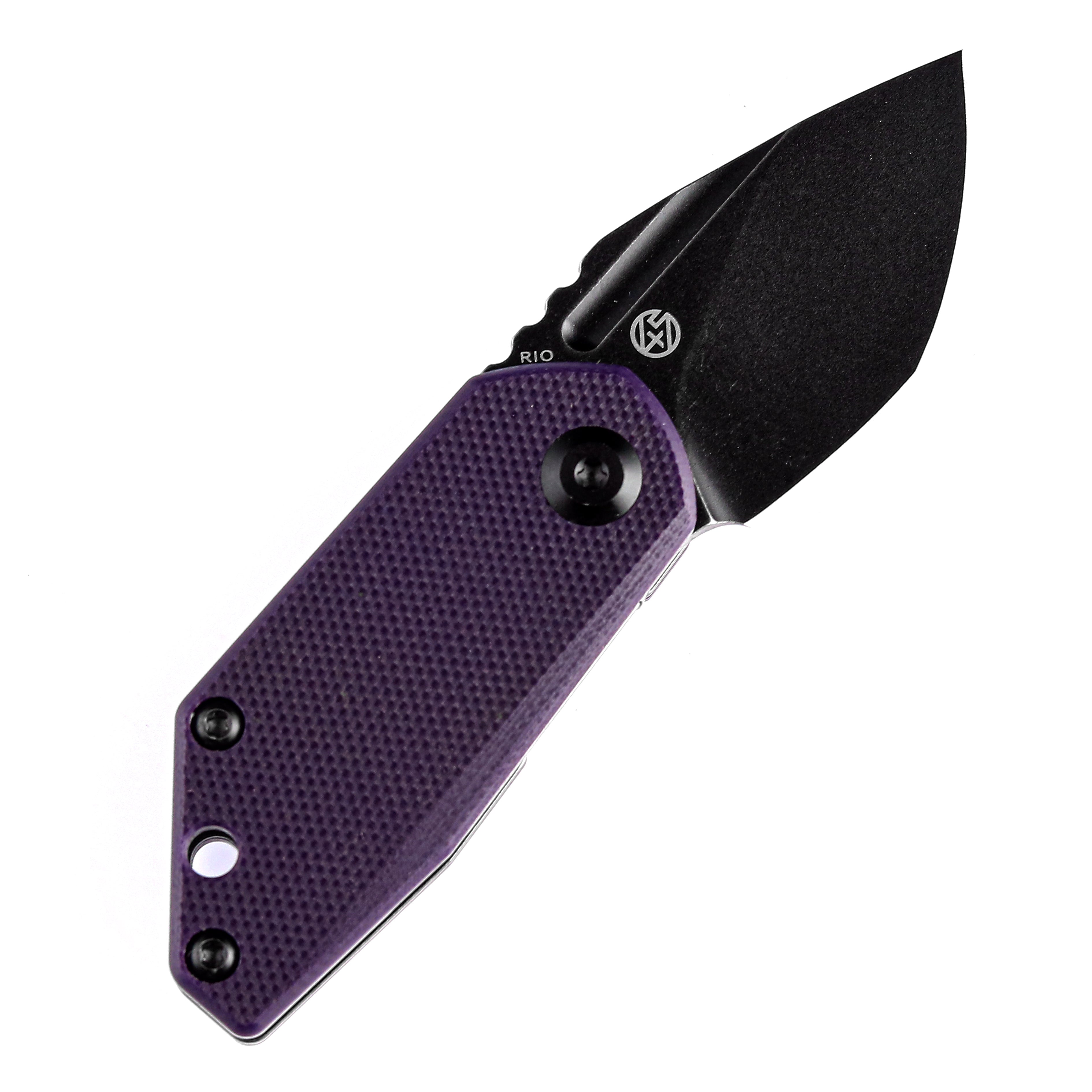 Kansept Knives RIO K3044A5 M390 Blade Purple G10 Handle Liner Lock EDC Knife