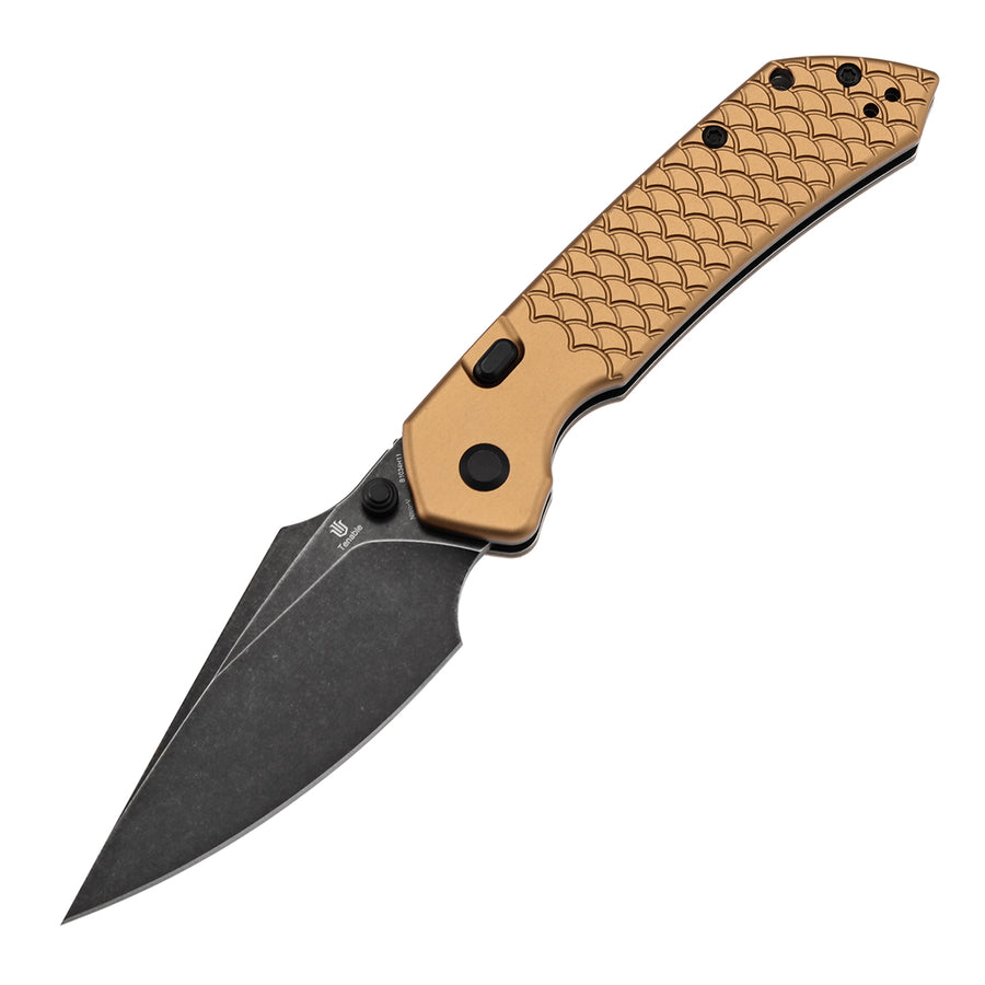Tenable Fenrir B1034H11 Nitro-V Blade Aluminum Handle Top Liner Lock Folding Knife