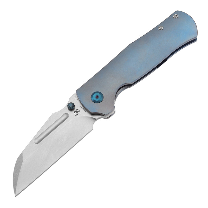 Kansept Dreadnaught K1082A5 CPM-S35VN Blade Titanium Handle Frame Lock Knife
