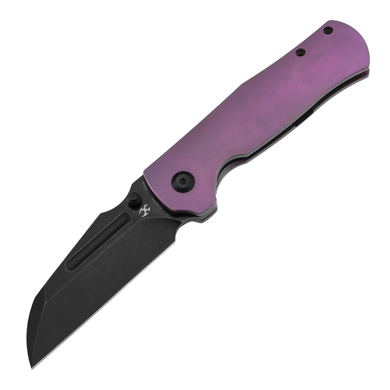 Kansept Dreadnaught K1082A4 CPM-S35VN Blade Titanium Handle Frame Lock Knife