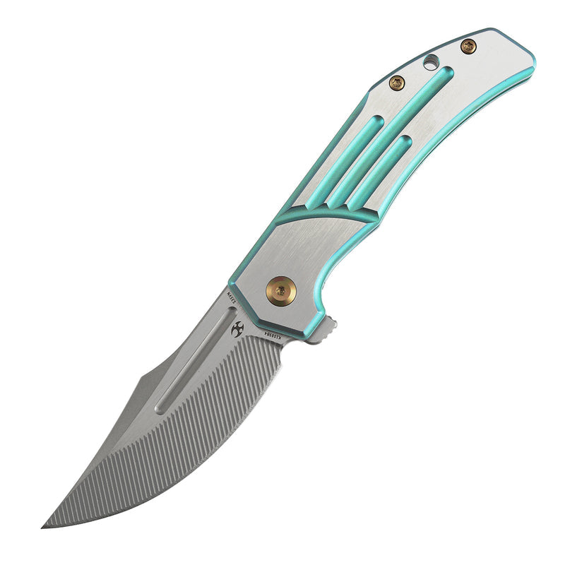 Kansept Orion K1089B4 CPM-S35VN Blade Titanium Handle Frame Lock Folding Knife