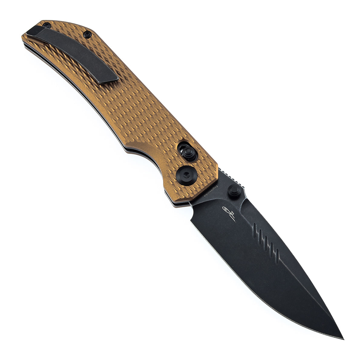 Tenable Eaglestrike B1095V5 Nitro-V Blade Aluminum Handle Crossbar Lock Folding Knife