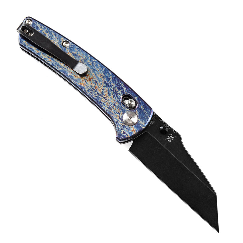Kansept Main Street K1015M2 CPM-20CV Blade Titanium Handle Crossbar Lock Folding Knife