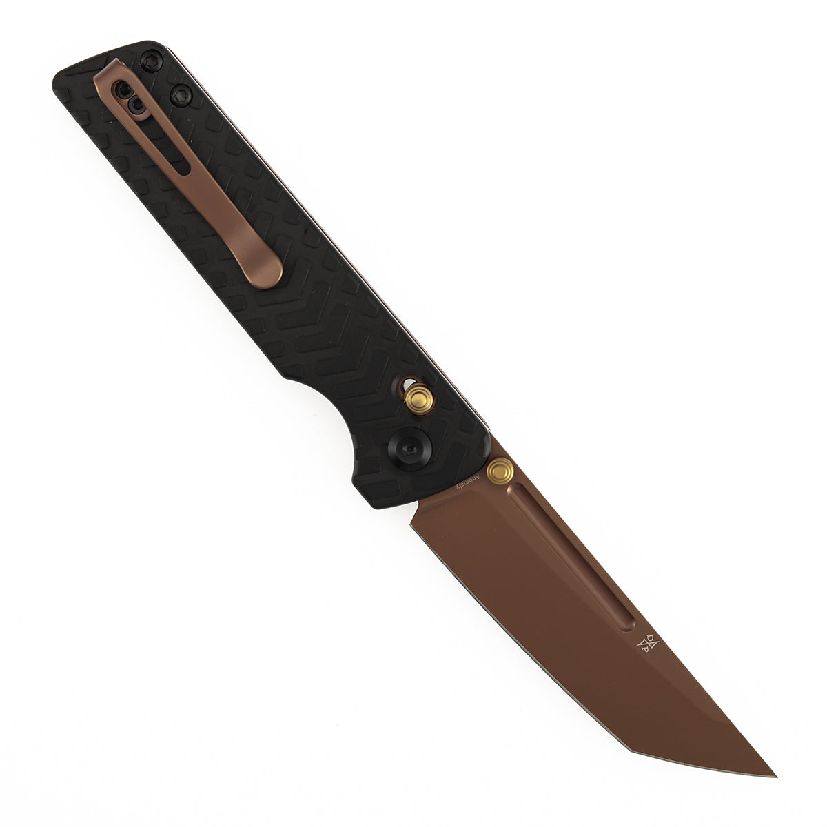 Tenable Anomaly B2038V2 Nitro-V Blade Black Aluminum Handle Crossbar Lock Folding Knife