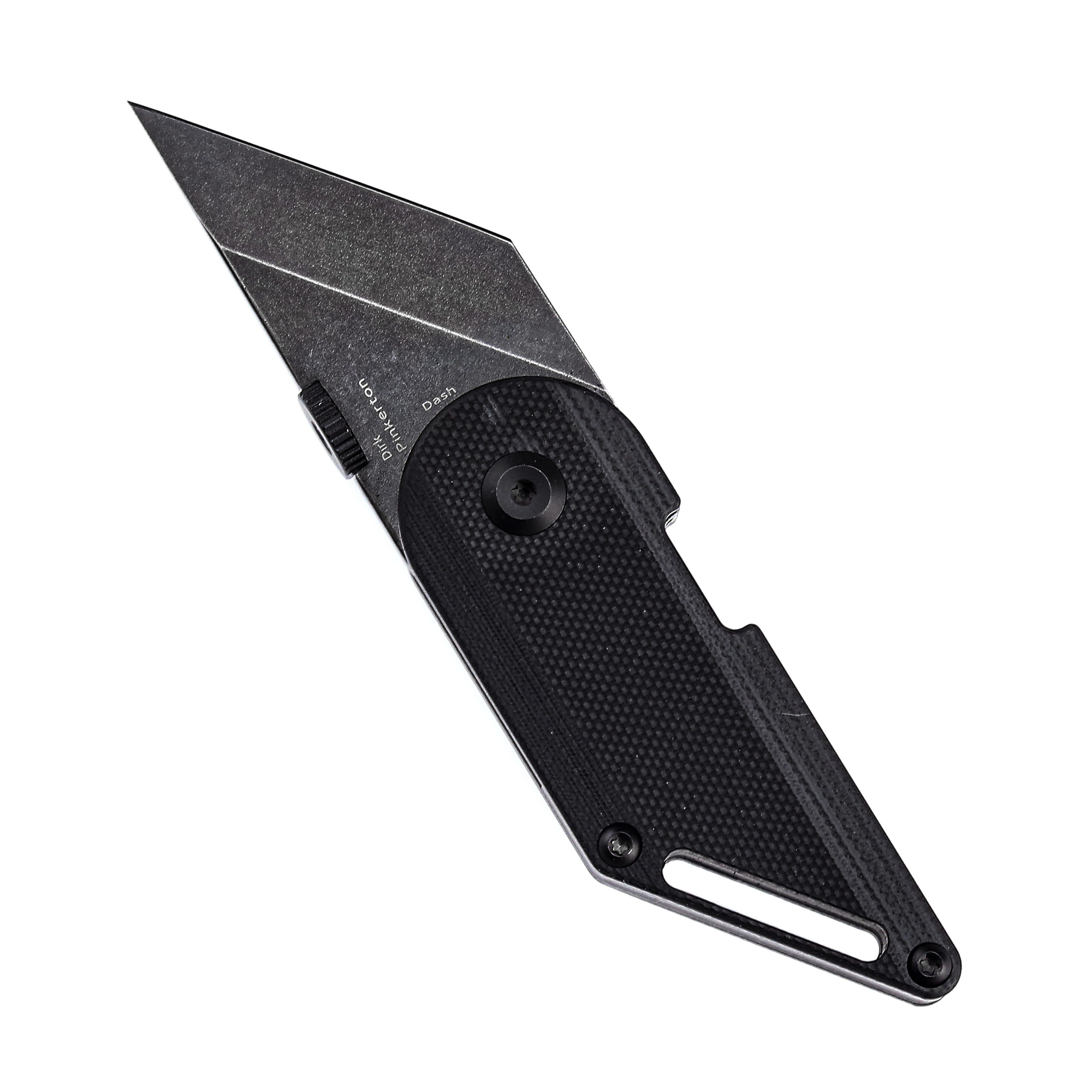 Kansept 刀具 Dash T3045A1 154CM 刀片黑色 G10 内衬锁 Edc 刀具