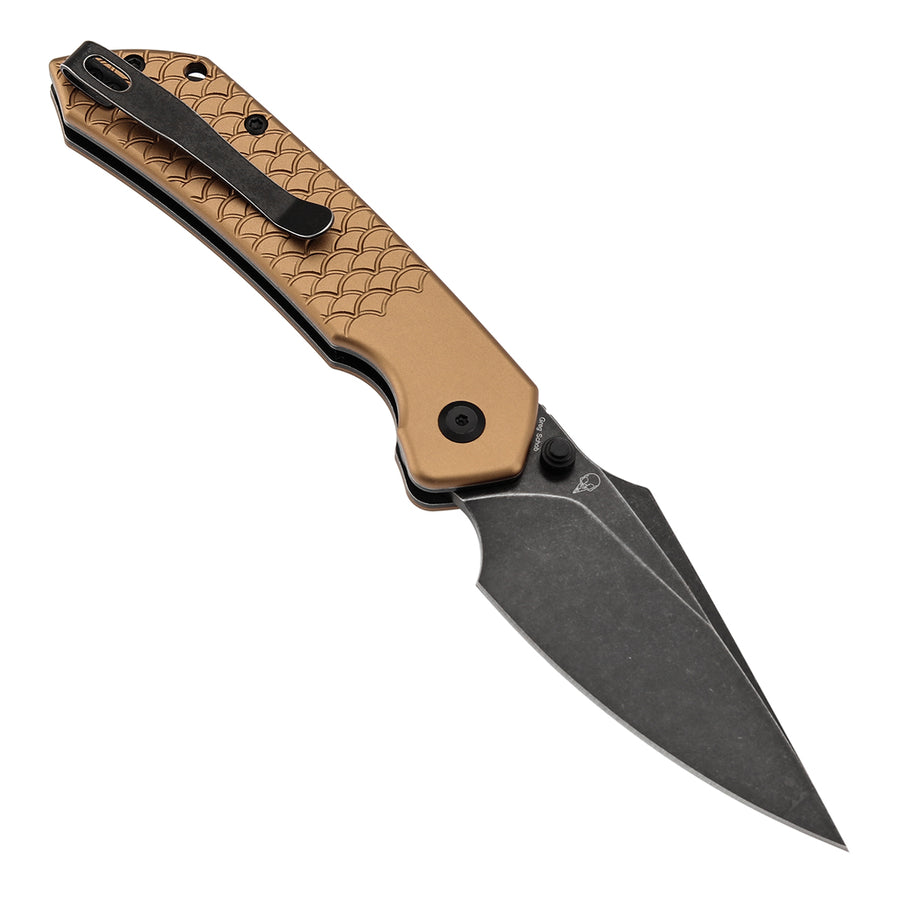 Tenable Fenrir B1034H11 Nitro-V Blade Aluminum Handle Top Liner Lock Folding Knife