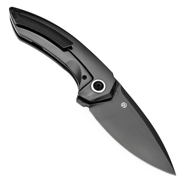 Kansept Knives ODD 21 K1077A7 CPM20CV Blade DLC Titanium Handale Frame Lock