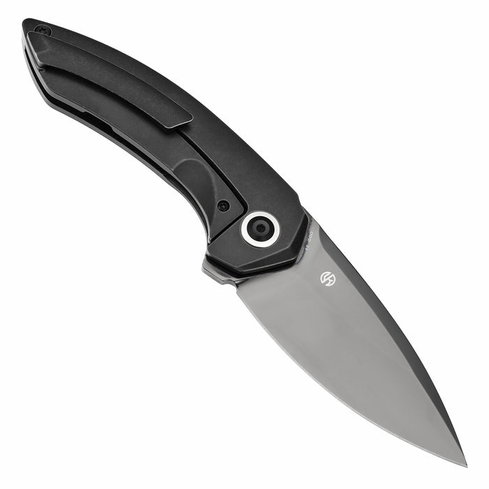 Kansept Knives ODD 21 K1077A6 CPM20CV Blade Titanium with Bronze Anodized Holes Handale Frame Lock