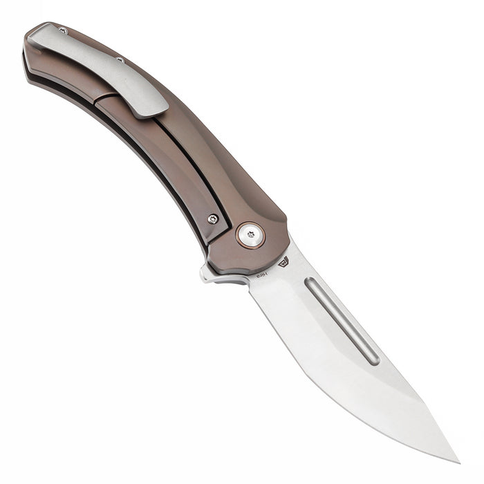 KANSEPT Knives Hira K1090A2 CPM S35VN Blade Titanium Handle Frame Lock