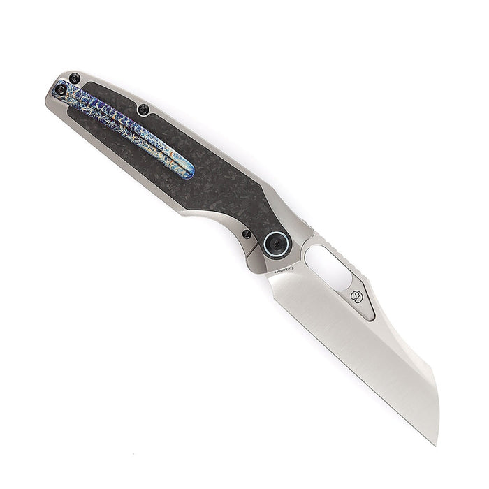 Kansept Tuckamore K1052A1 Folding Knife CPM-20CV Blade Titanium + Carbon Fiber Handle Frame Lock