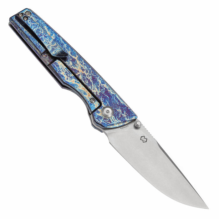 KANSEPT Chimera K1096A5 CPM S35VN Blade Titanium Handle Frame Lock
