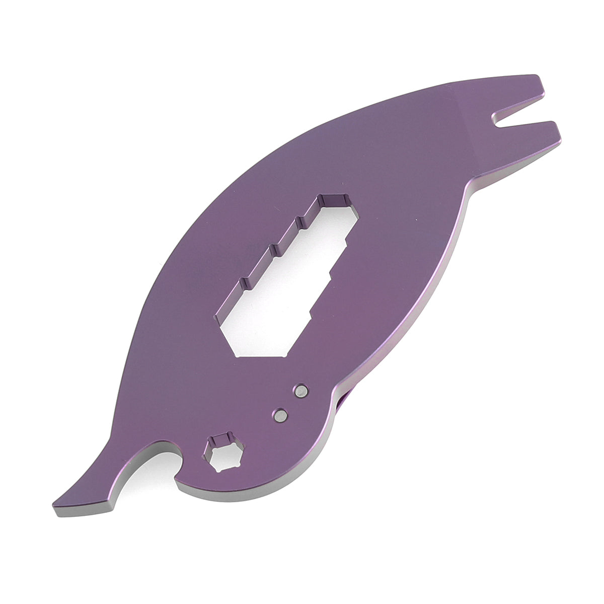 Kansept EDC CrowBar G009A4 Purple Anodized Titanium Multifunctional EDC Tool