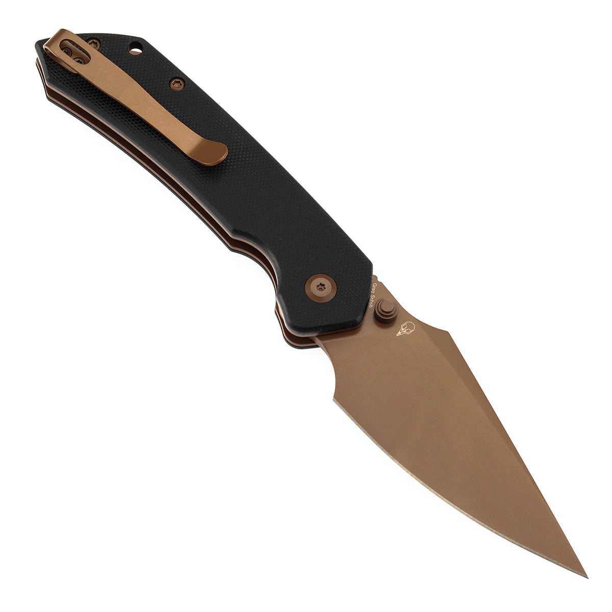 Navaja plegable Tenable Fenrir B1034H3 con hoja Nitro-V y mango G10 negro con cierre Liner Lock superior