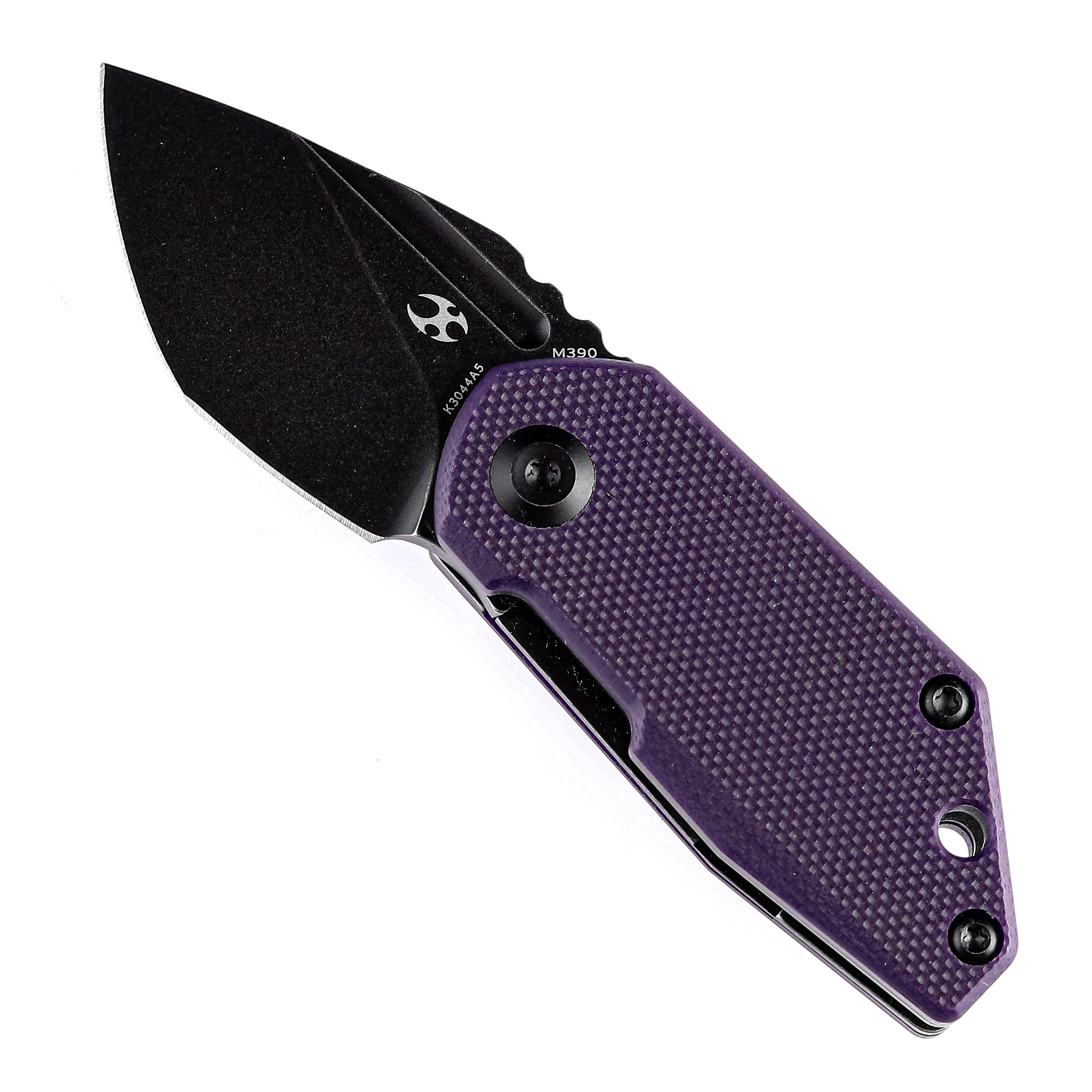 Kansept Knives RIO K3044A5 M390 Blade Purple G10 Handle Liner Lock EDC Knife
