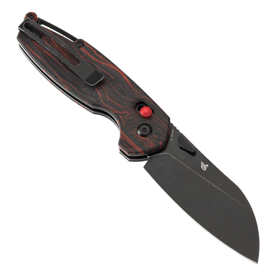Tenable Knives Model 6 T1022V7 14C28N Blade G10 Handle Cross Bar Lock