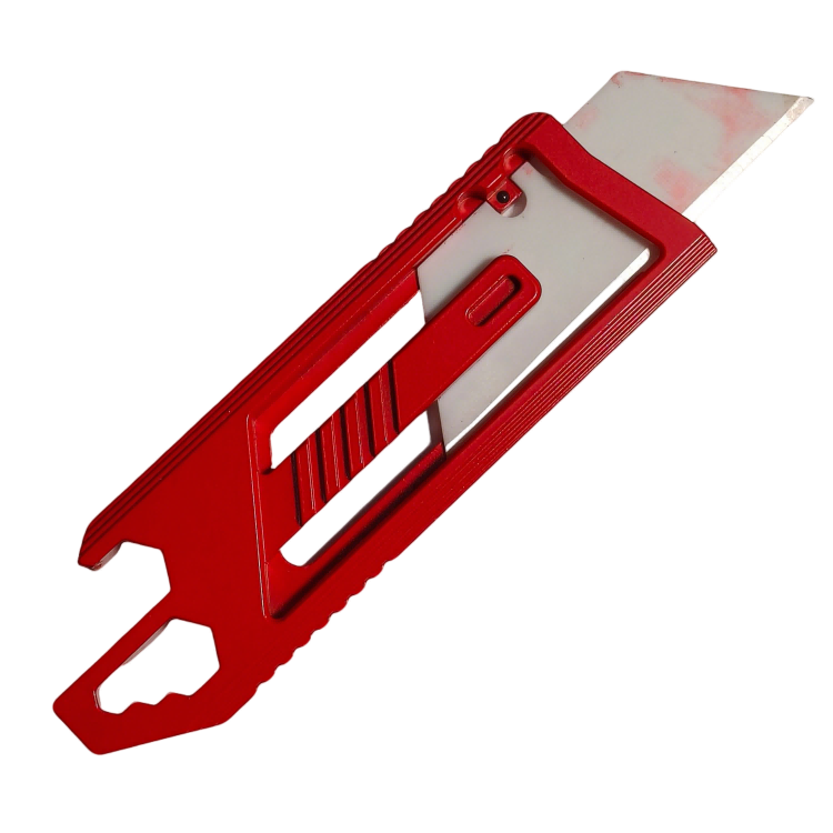 SnakeSword Honey Badger Utility Knife II Pro Titanium China Red