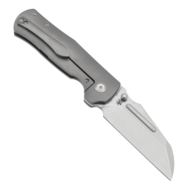 Kansept Dreadnaught K1082A1 CPM-S35VN Blade Titanium Handle Frame Lock Knife