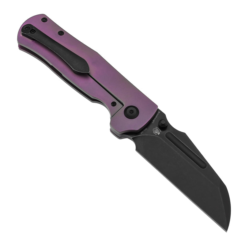 Kansept Dreadnaught K1082A4 CPM-S35VN Blade Titanium Handle Frame Lock Knife
