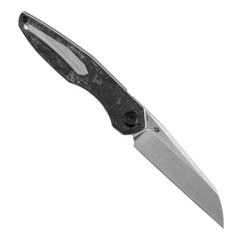 Kansept Halide K1136A1 CPM-S35VN Blade Dark Matter Glow Fatcarbon Handle Liner Lock Folding Knife